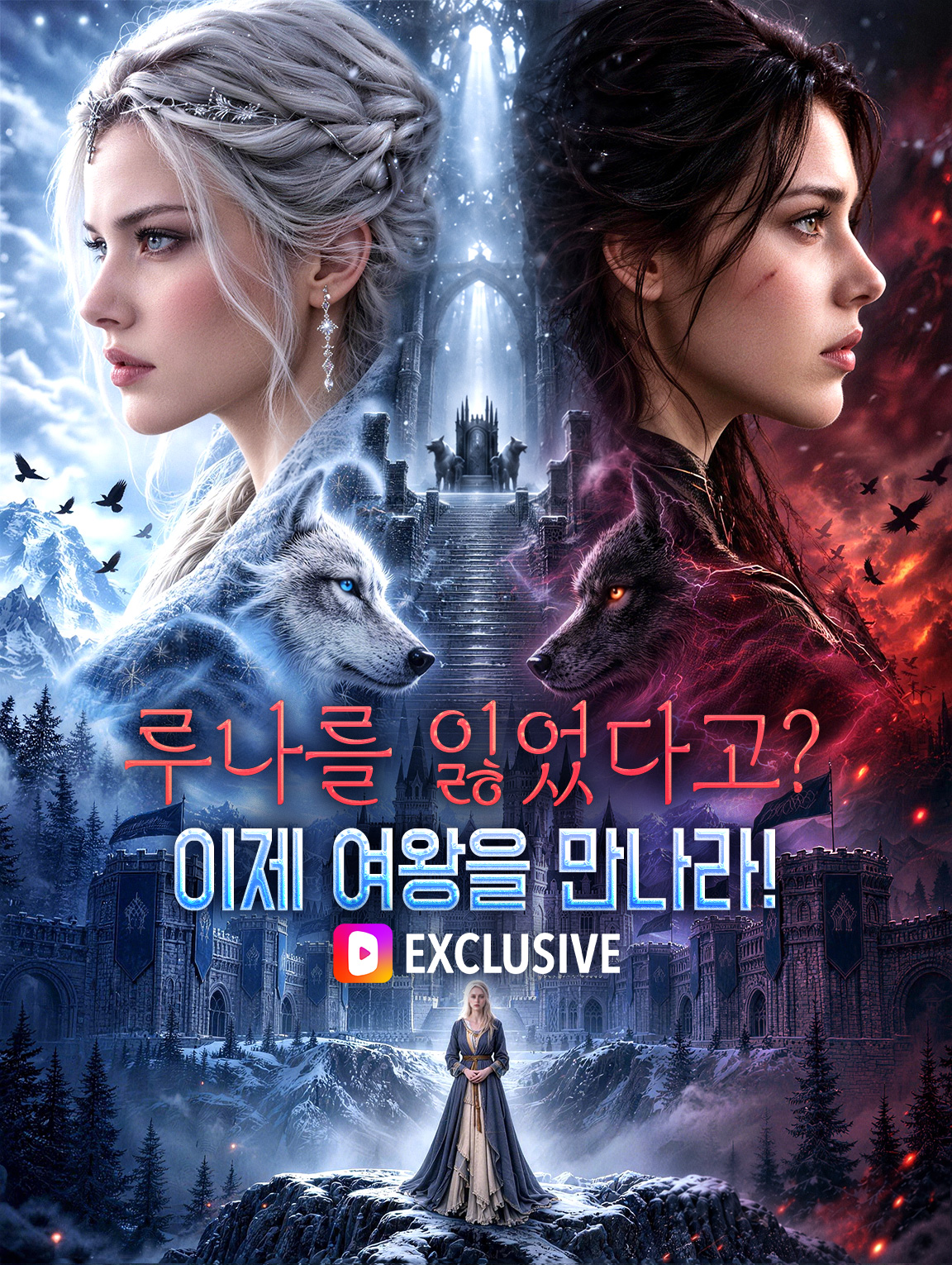 루나를 잃었다고? 이제 여왕을 만나라!