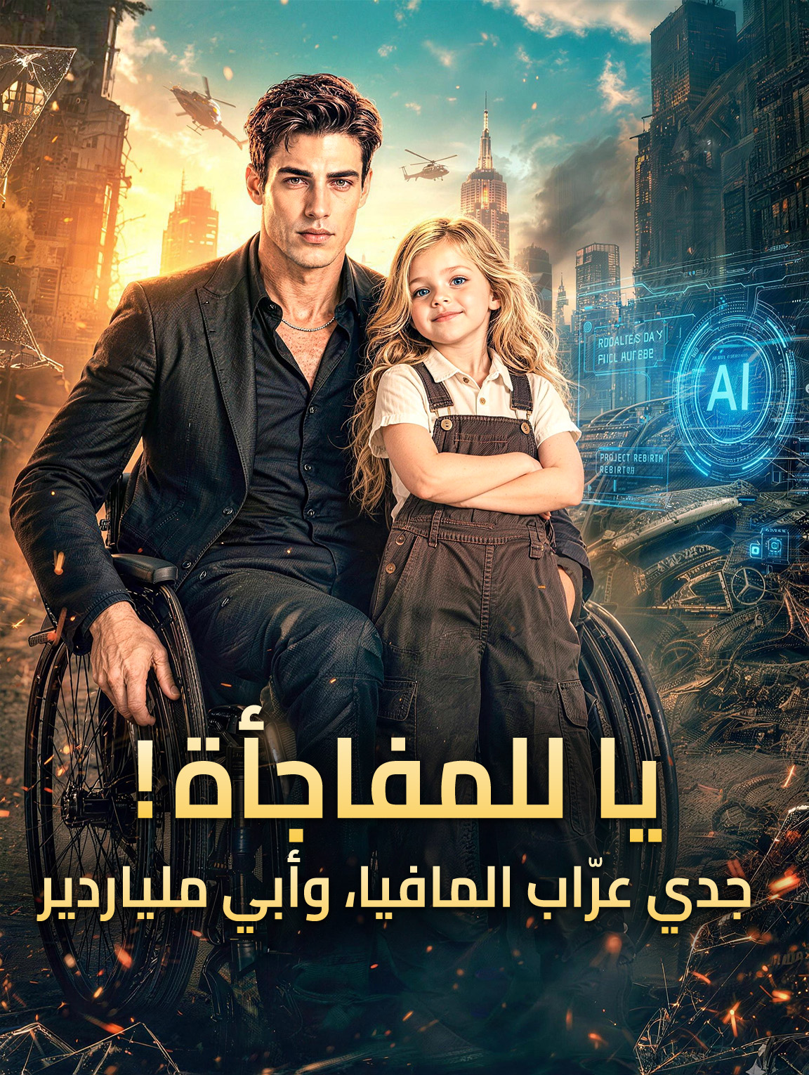 يا للمفاجأة! جدي عرّاب المافيا، وأبي ملياردير