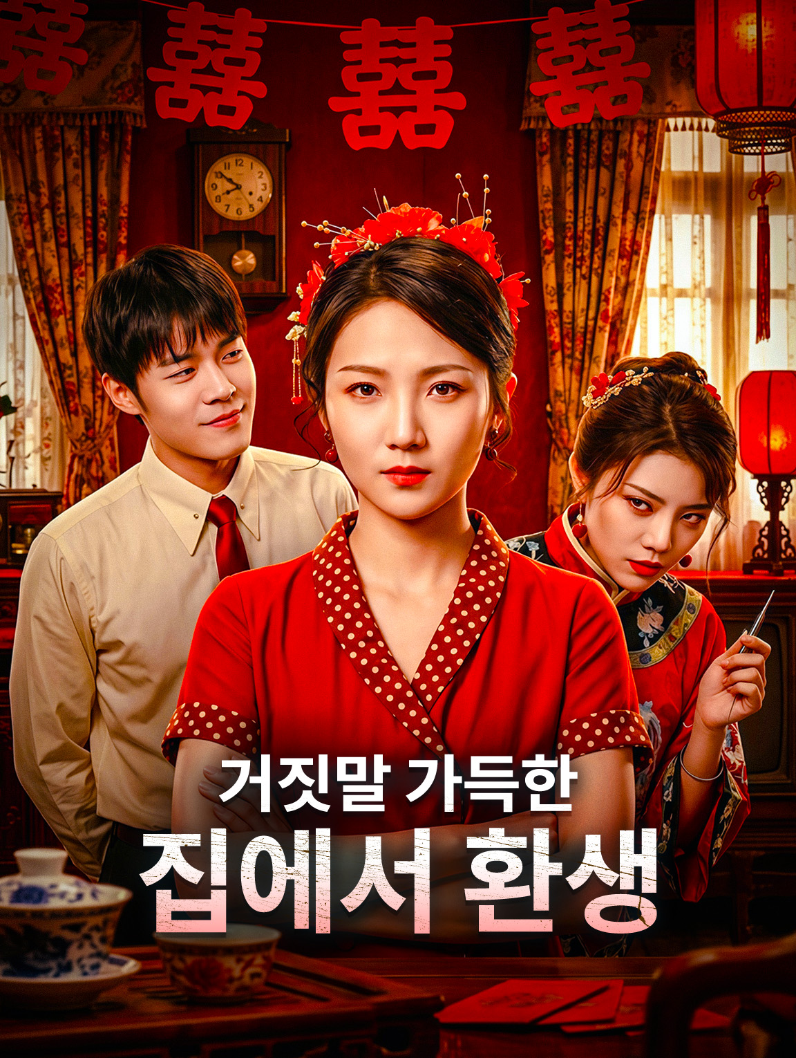 거짓말 가득한 집에서 환생