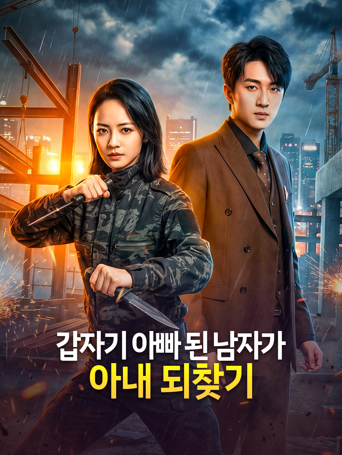 갑자기 아빠 된 남자가 아내 되찾기