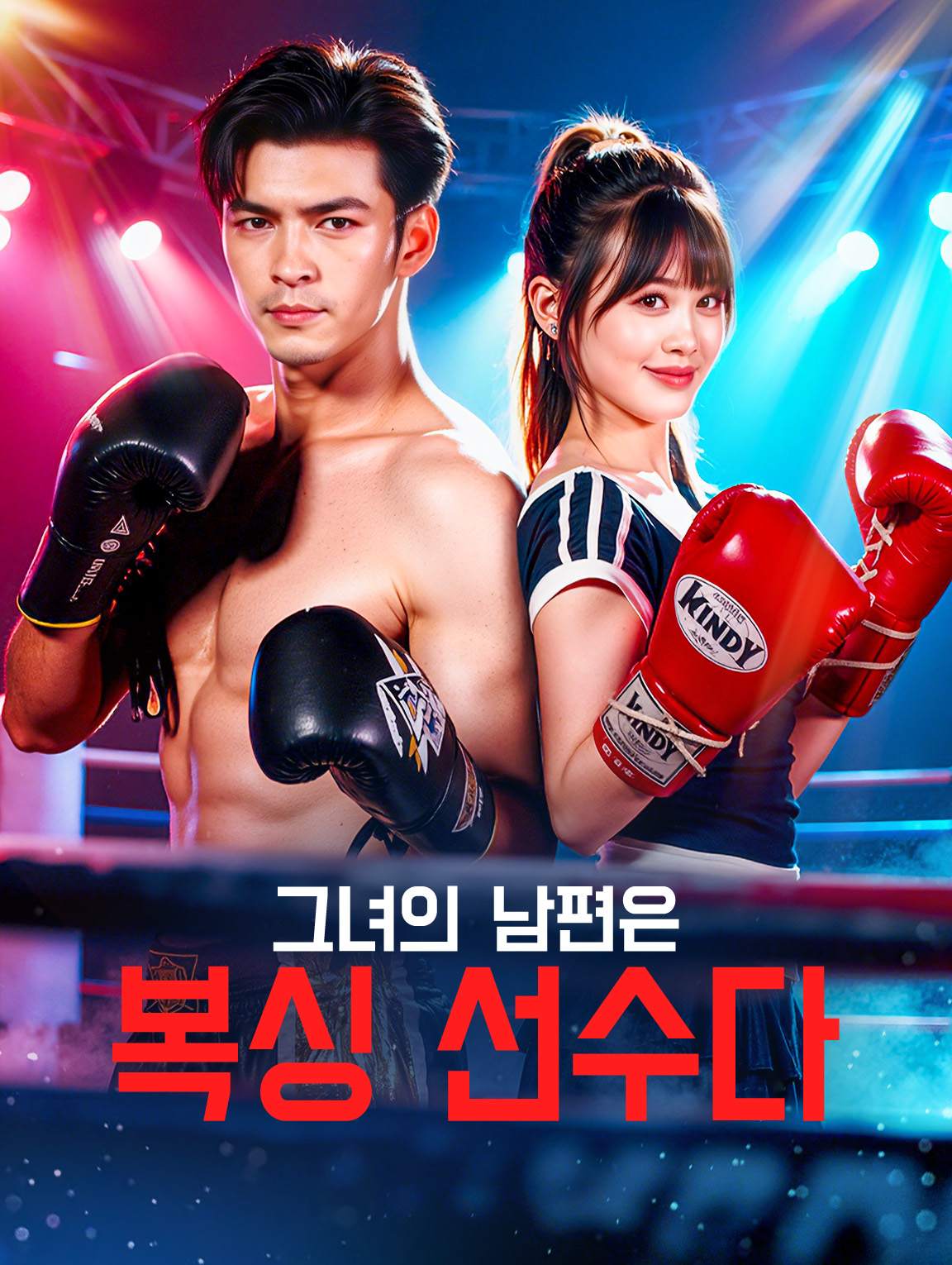 그녀의 남편은 복싱 선수다