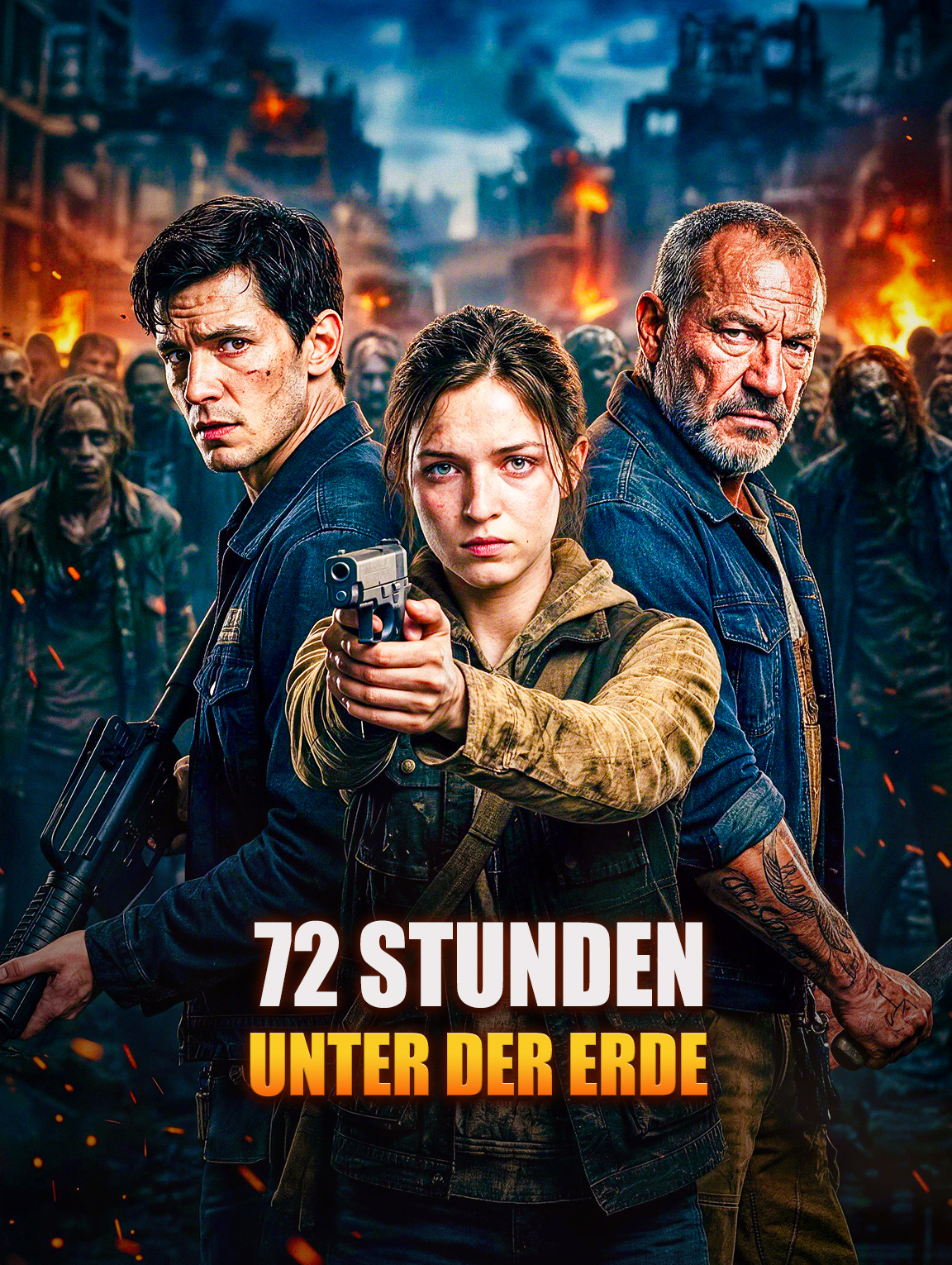 72 Stunden unter der Erde