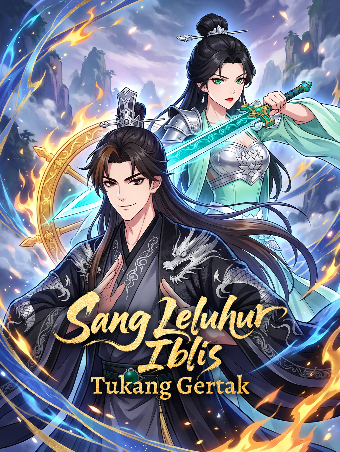 Poster Sang Leluhur Iblis Tukang Gertak