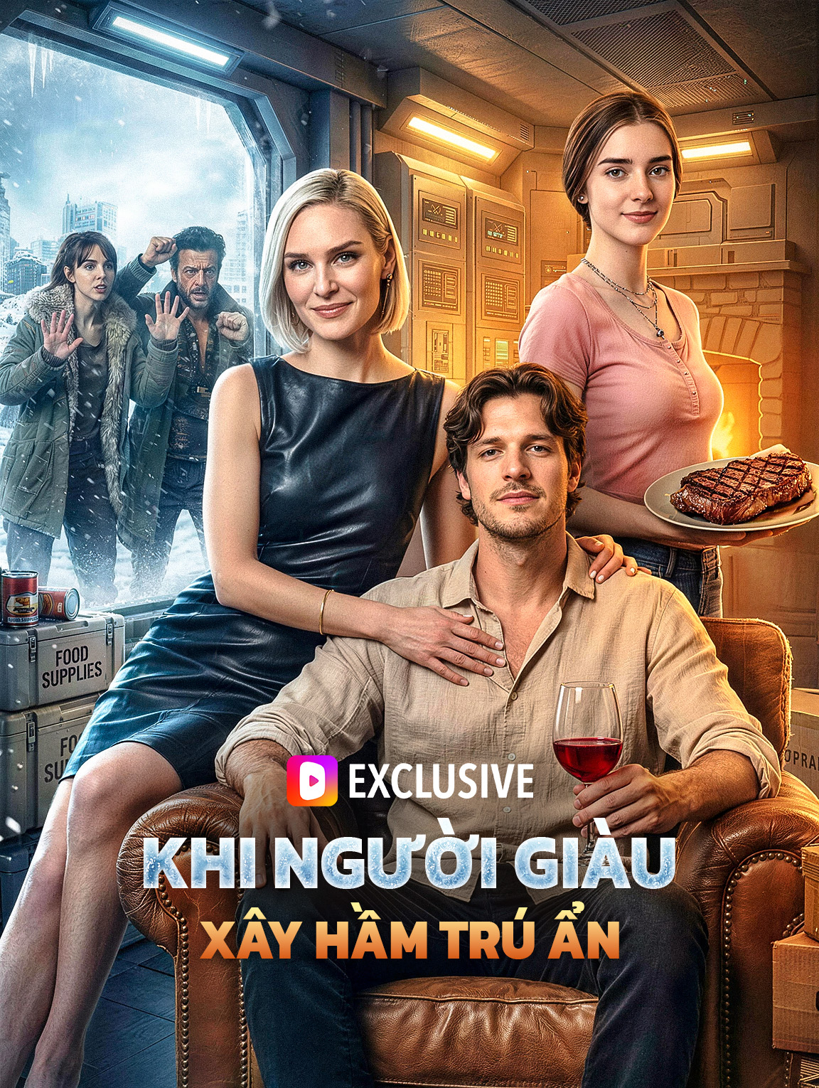 Khi Người Giàu Xây Hầm Trú Ẩn