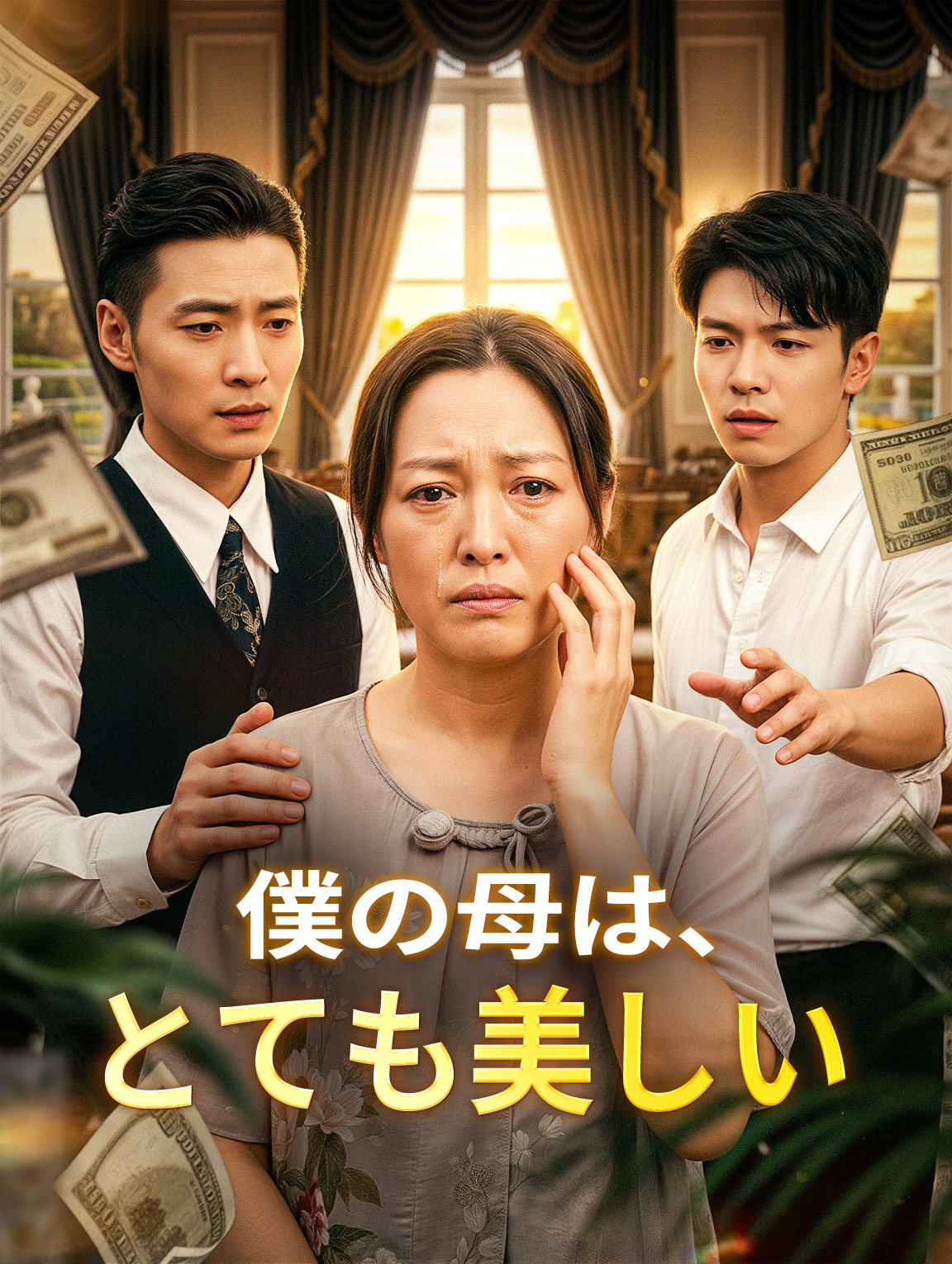 僕の母は、とても美しい