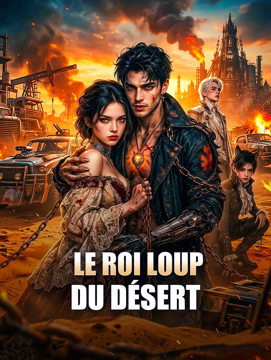 Le roi loup du désert