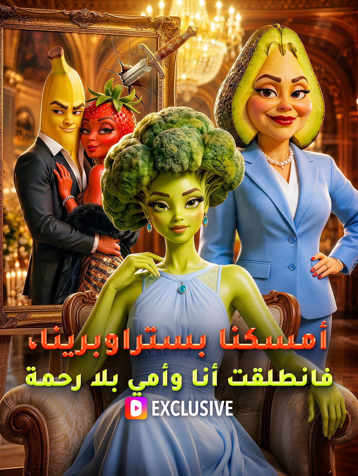 أمسكنا بستراوبرينا، فانطلقت أنا وأمي بلا رحمة