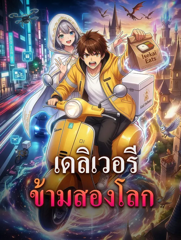 โปสเตอร์ เดลิเวอรี ข้ามสองโลก