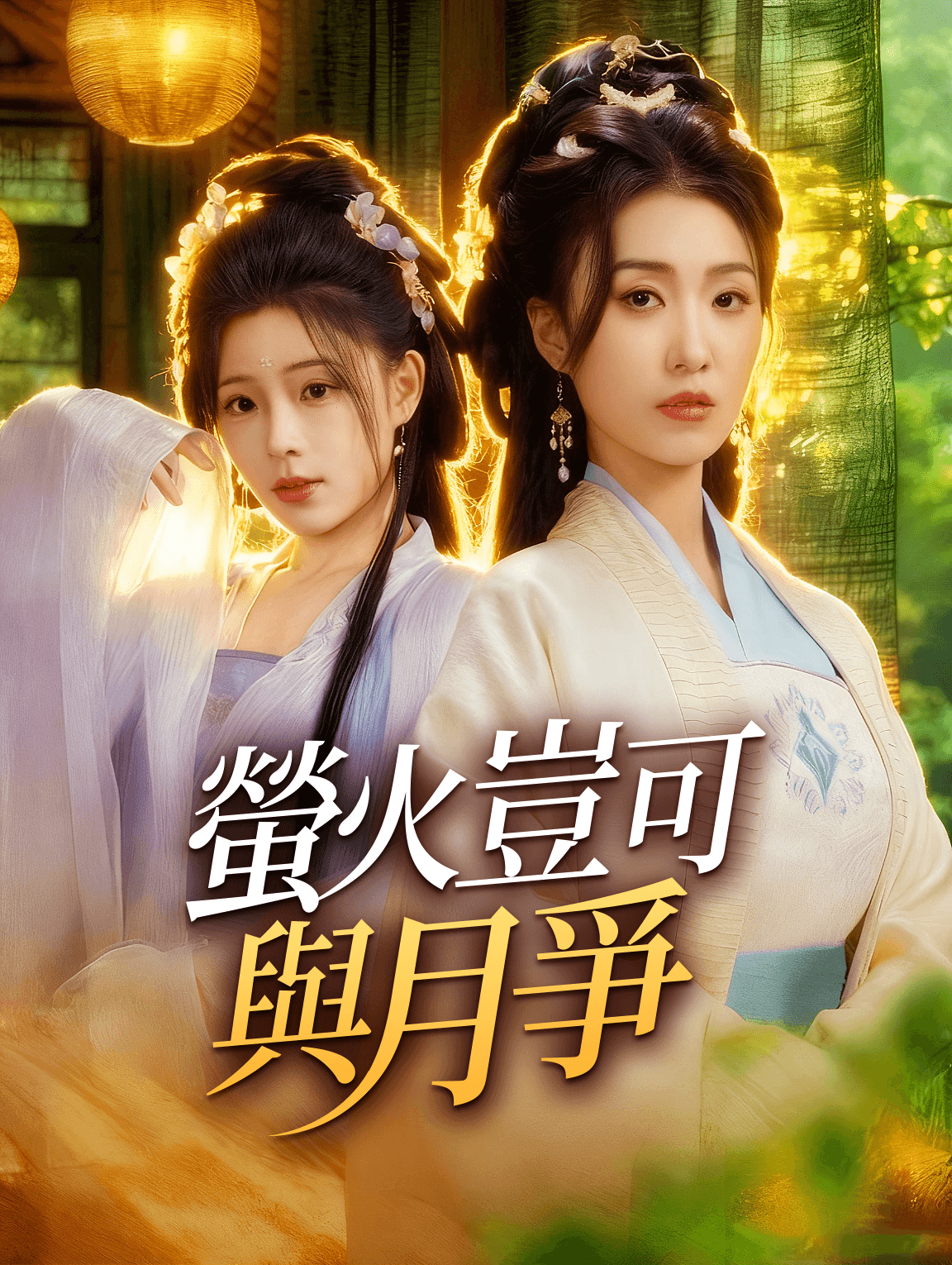 螢火豈可與月爭