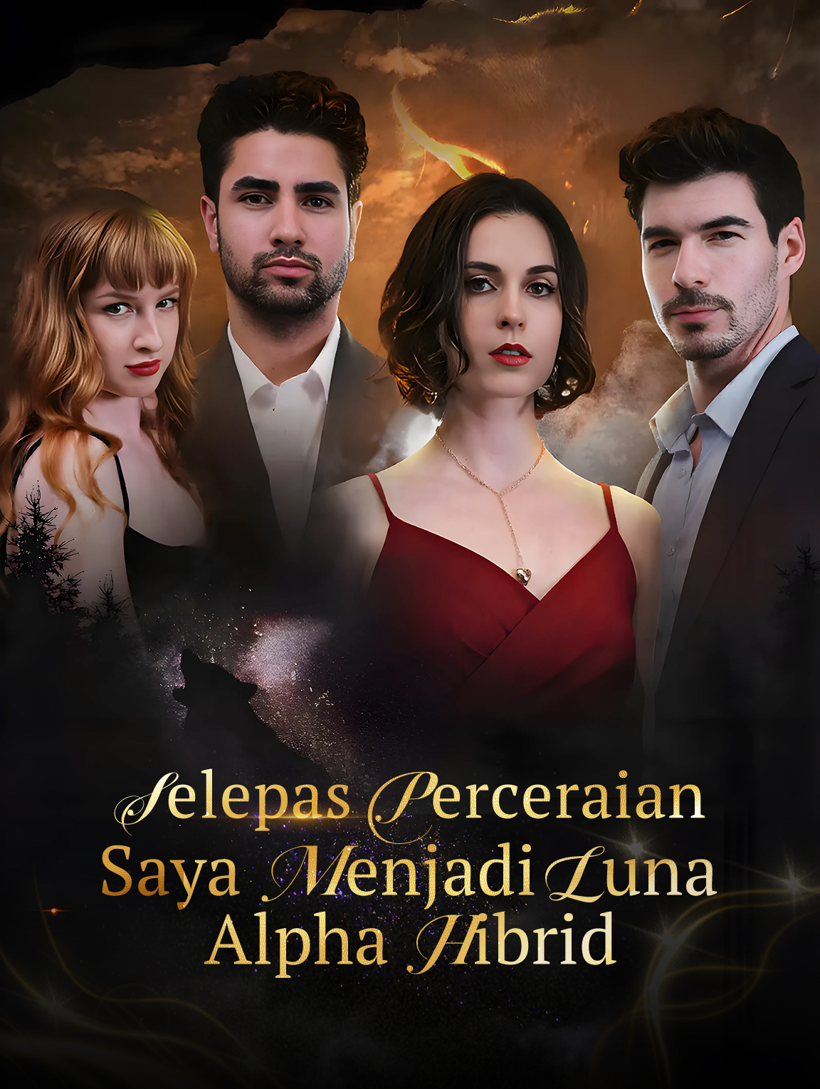 Selepas Perceraian: Saya Menjadi Luna Alpha Hibrid