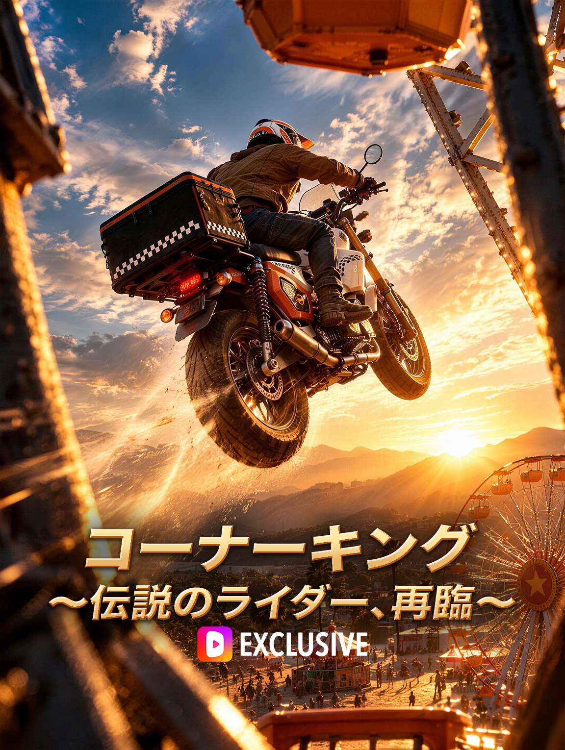 コーナーキング ～伝説のライダー、再臨～(吹き替え)