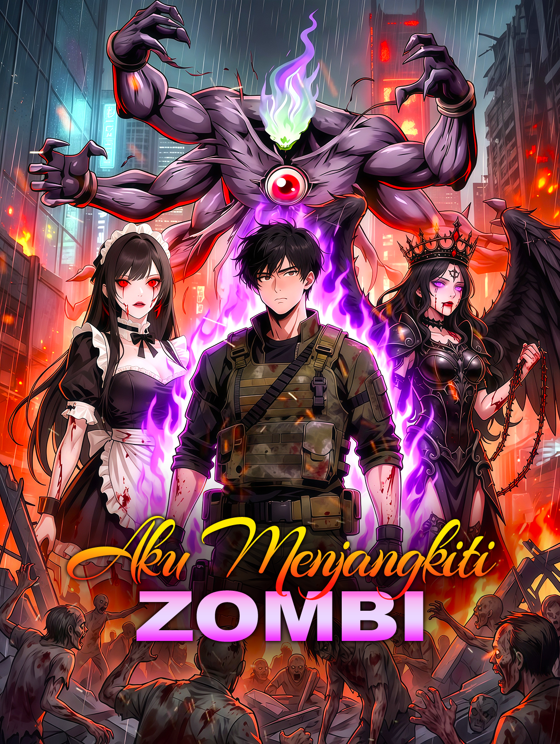 Aku Menjangkiti Zombi poster
