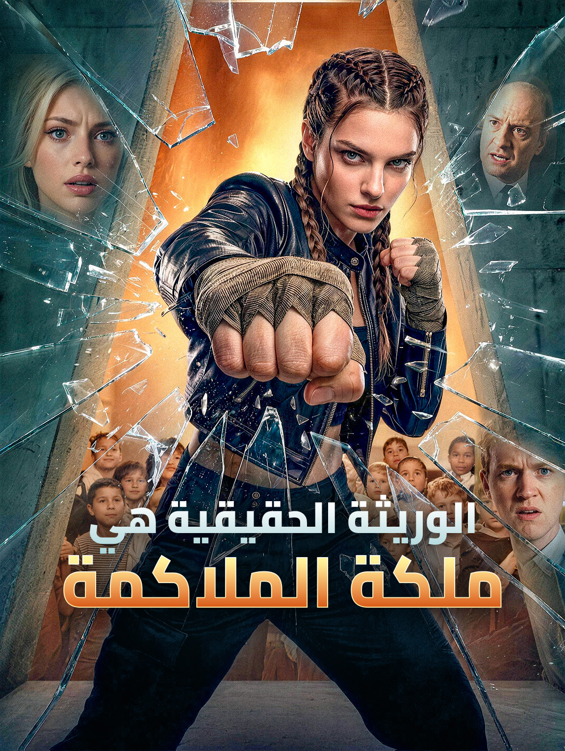 الوريثة الحقيقية هي ملكة الملاكمة