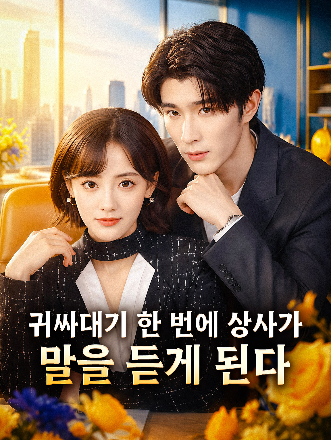 귀싸대기 한 번에 상사가 말을 듣게 된다