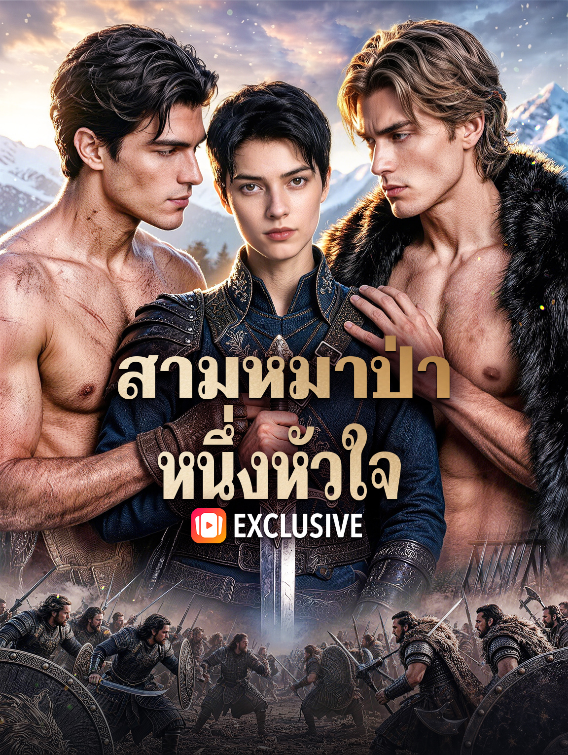 สามหมาป่า หนึ่งหัวใจ