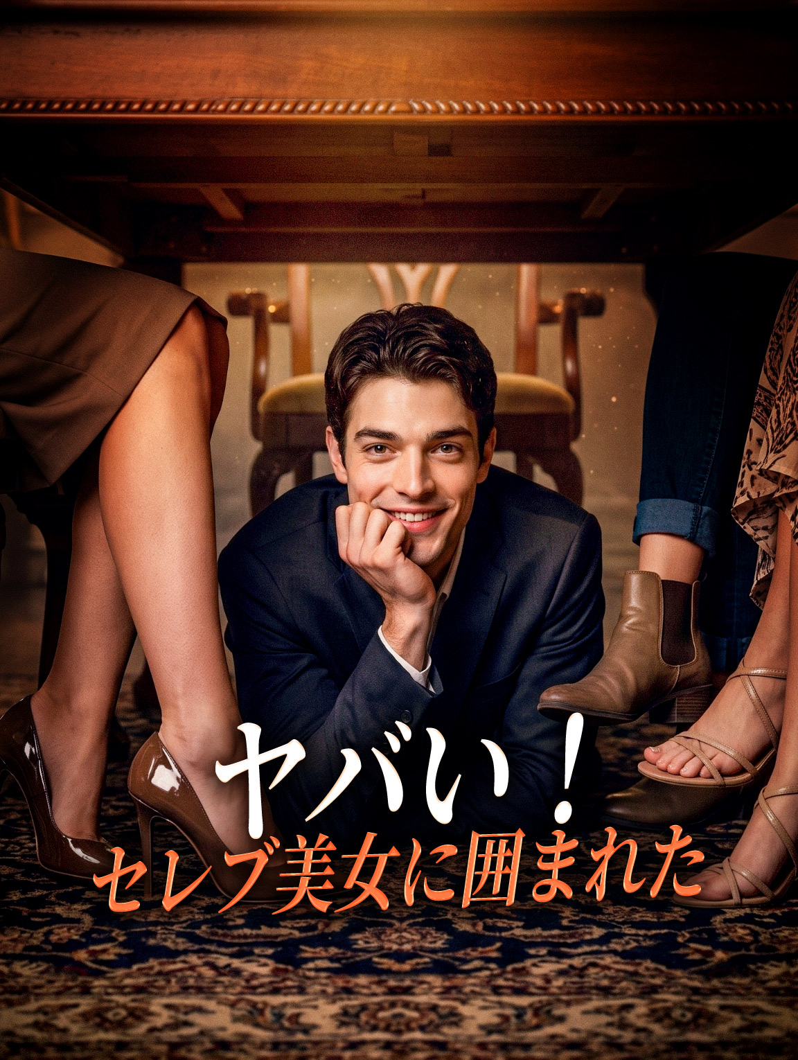 ヤバい!セレブ美女に囲まれた