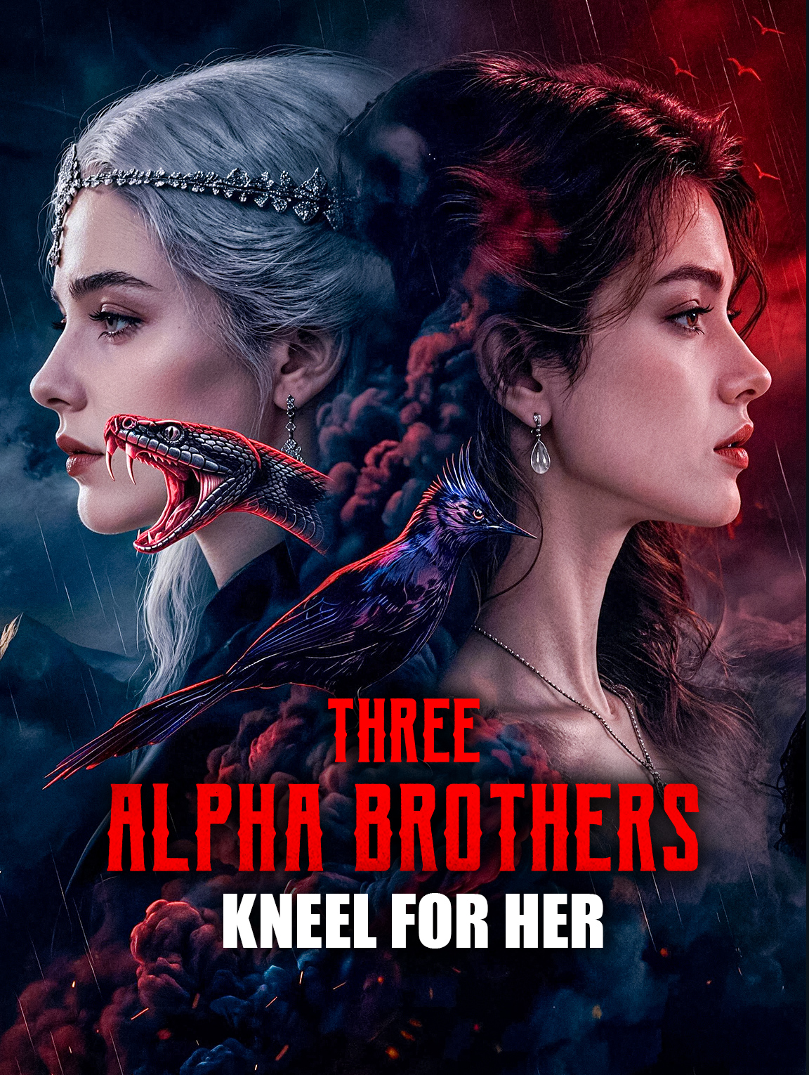 Three Alpha Brothers Kneel for Her