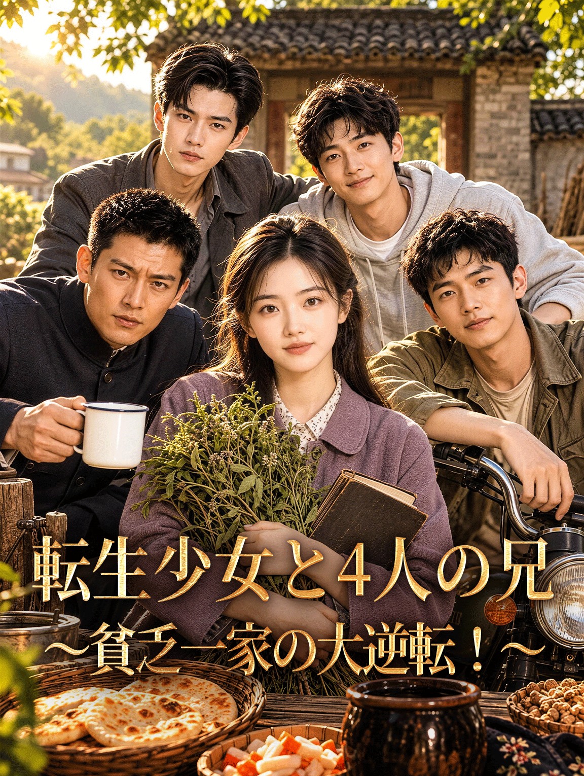 転生少女と4人の兄～貧乏一家の大逆転!～