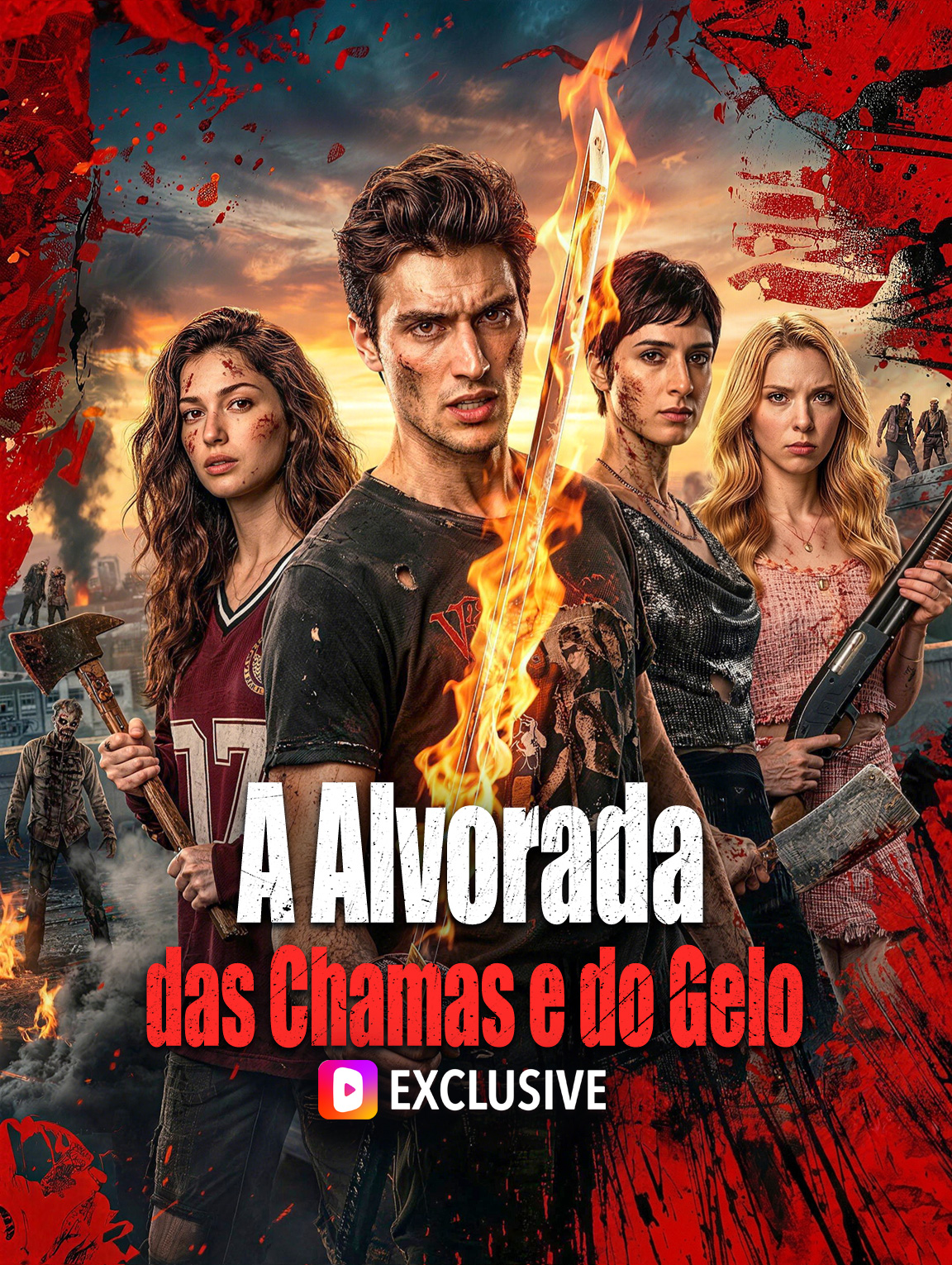 A Alvorada das Chamas e do Gelo(Dublado)