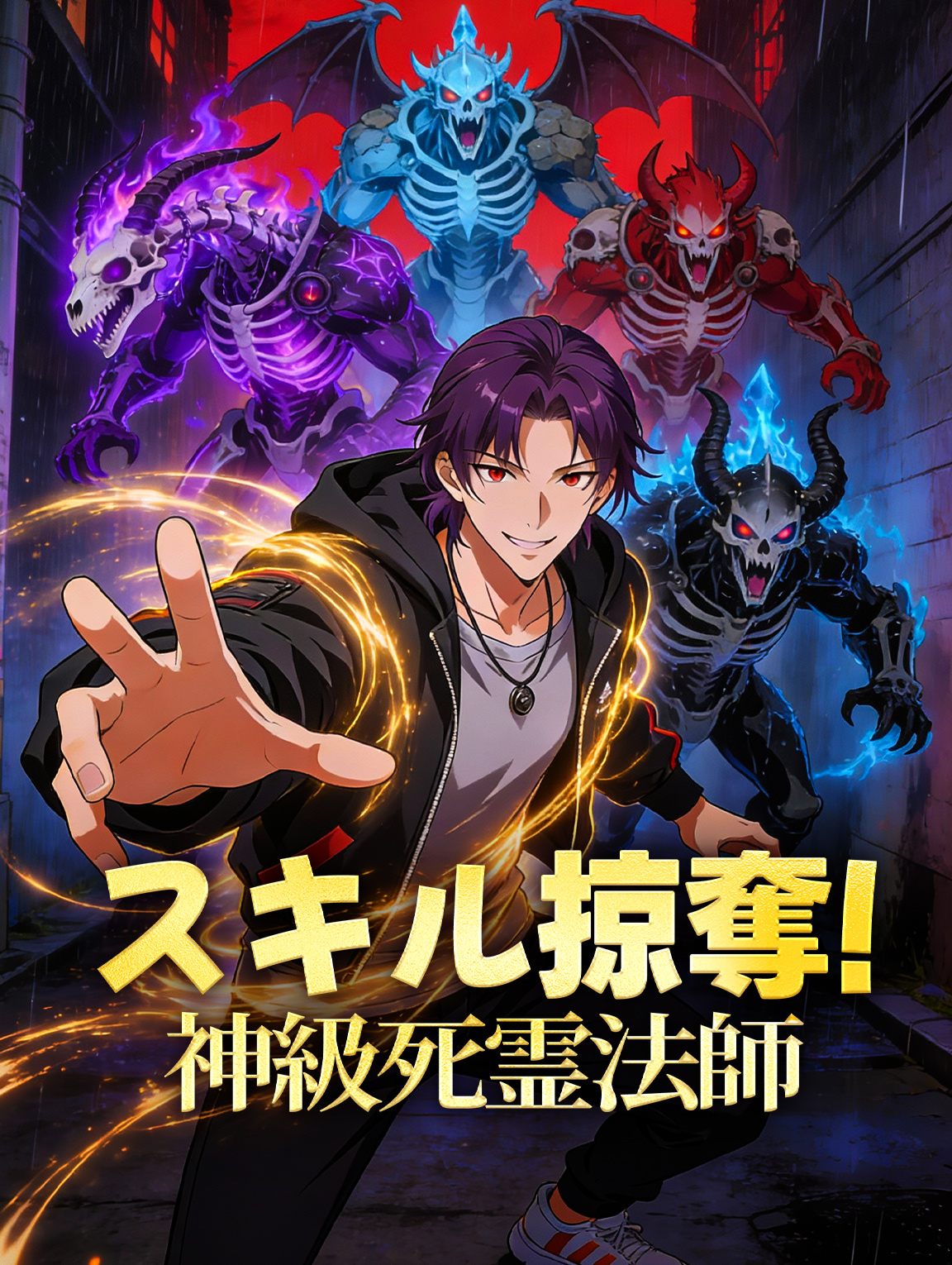 スキル掠奪！神級死霊法師(吹き替え)