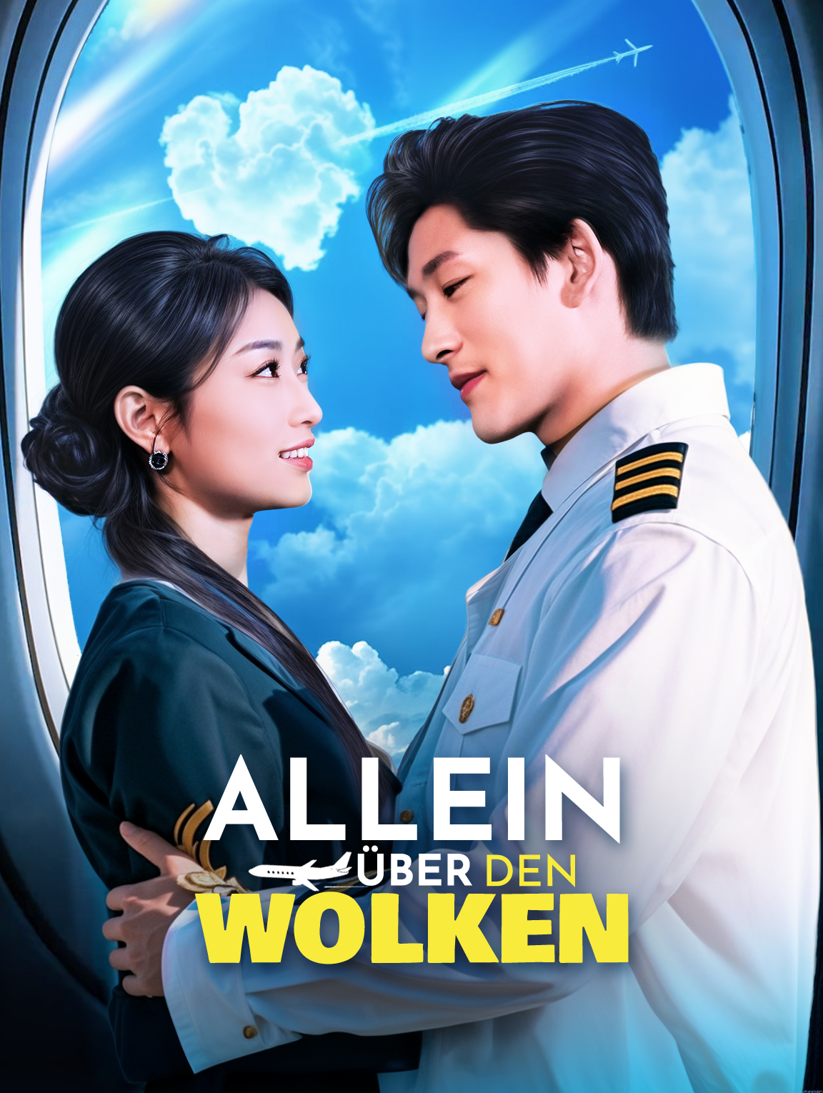 Allein über den Wolken