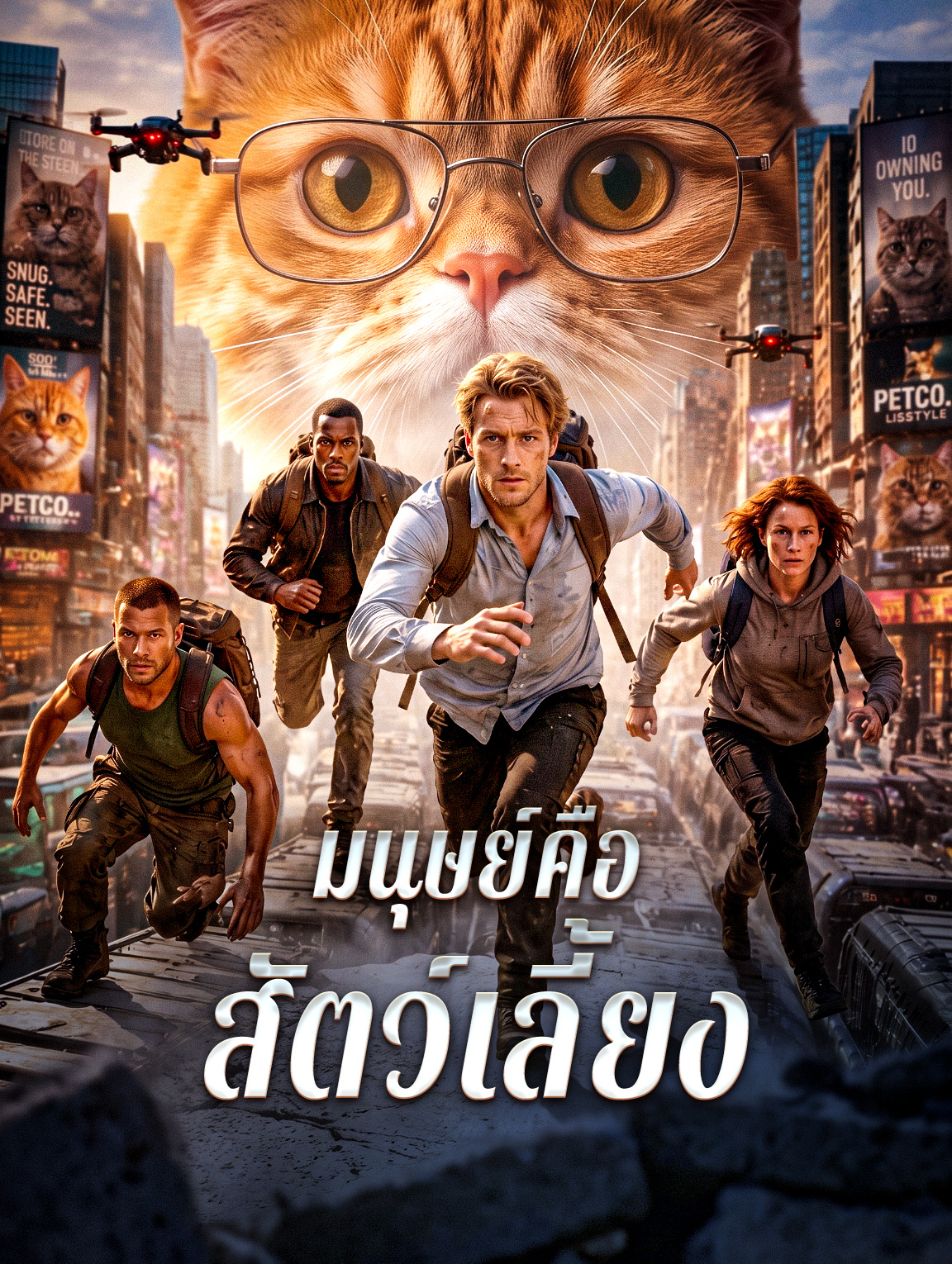 มนุษย์คือ สัตว์เลี้ยง poster