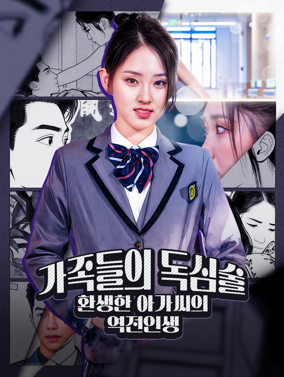 가족들의 독심술,환생한 아가씨의 역전인생