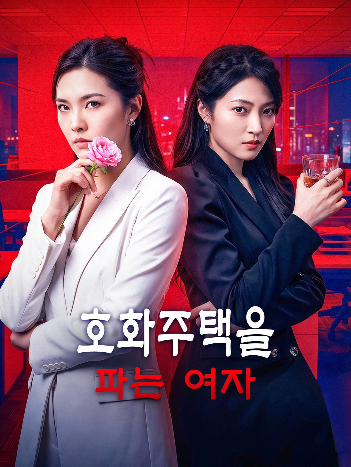 호화주택을 파는 여자
