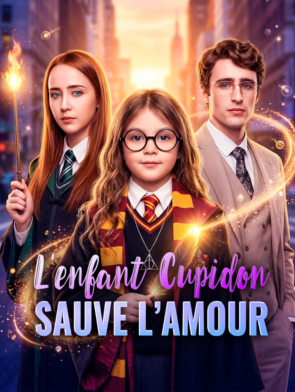L’enfant Cupidon sauve l’amour