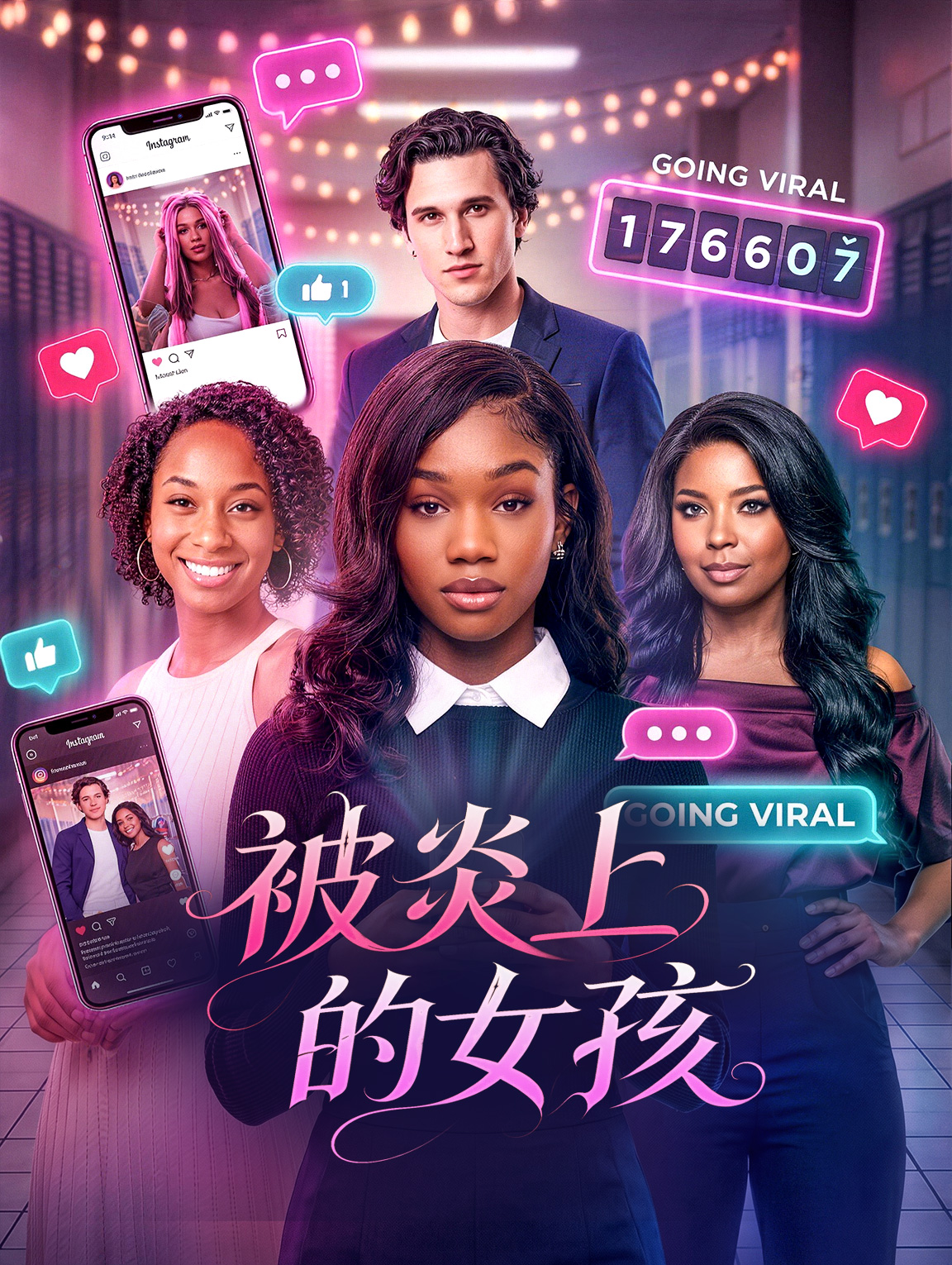 被炎上的女孩