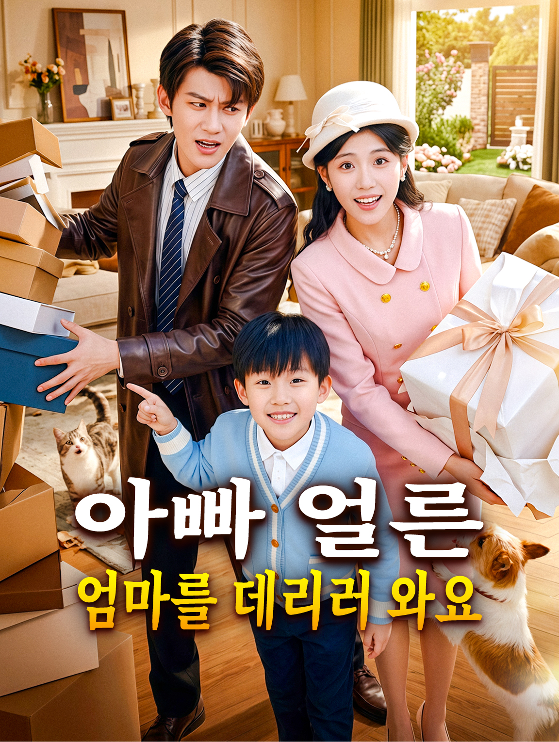 아빠, 얼른 엄마를 데리러 와요