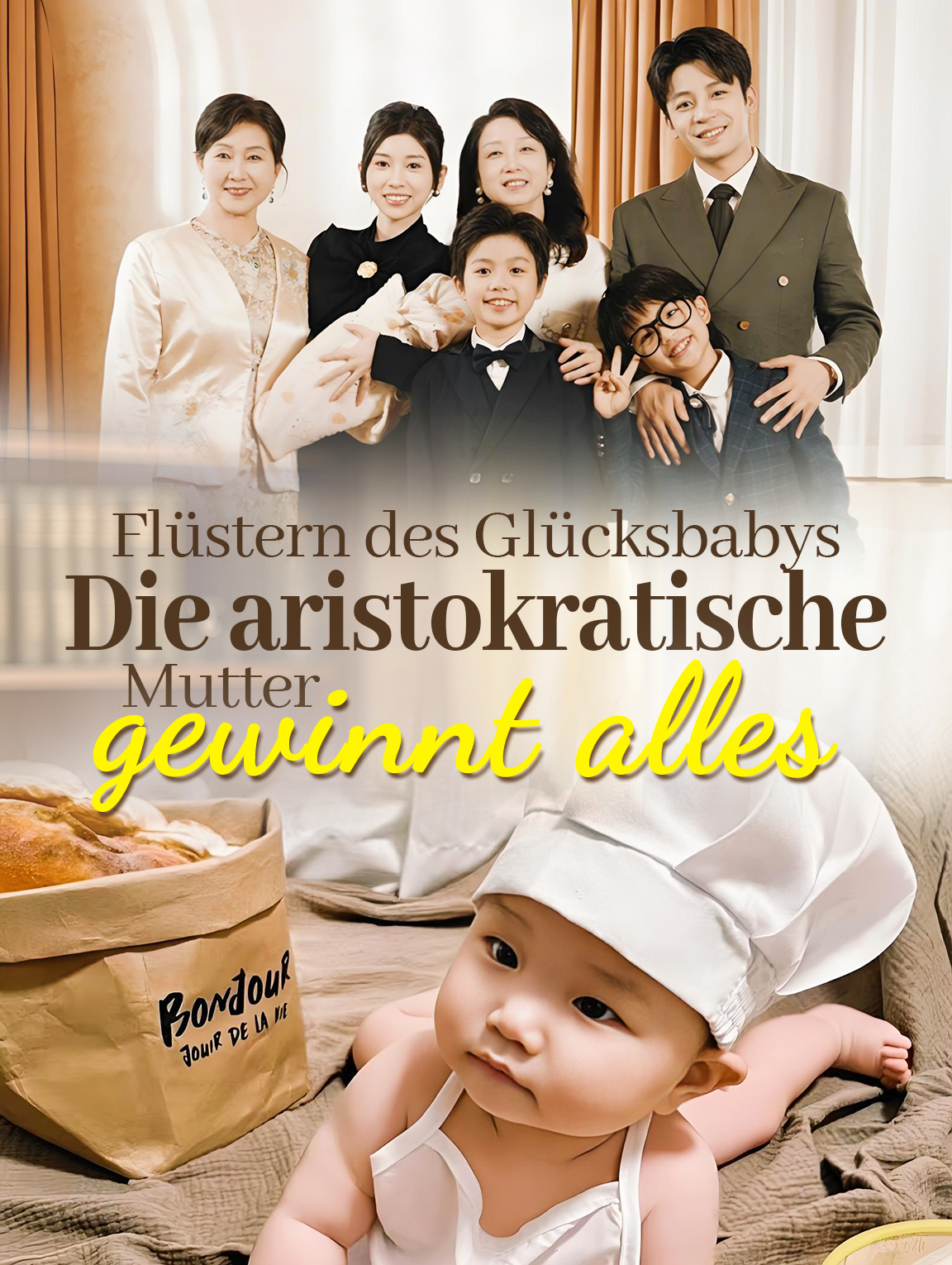 Flüstern des Glücksbabys: Die aristokratische Mutter gewinnt alle