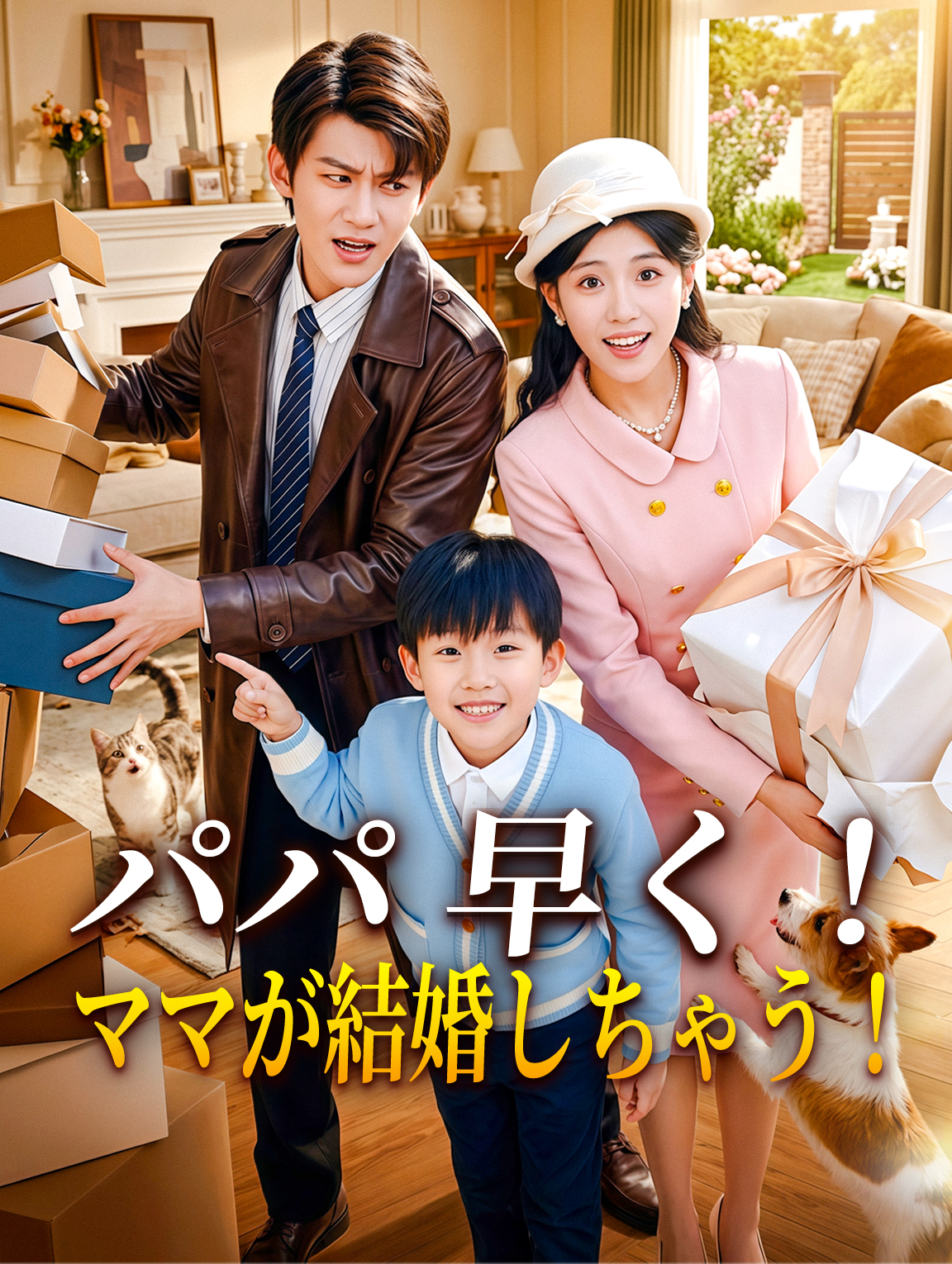パパ、早く!ママが結婚しちゃう!