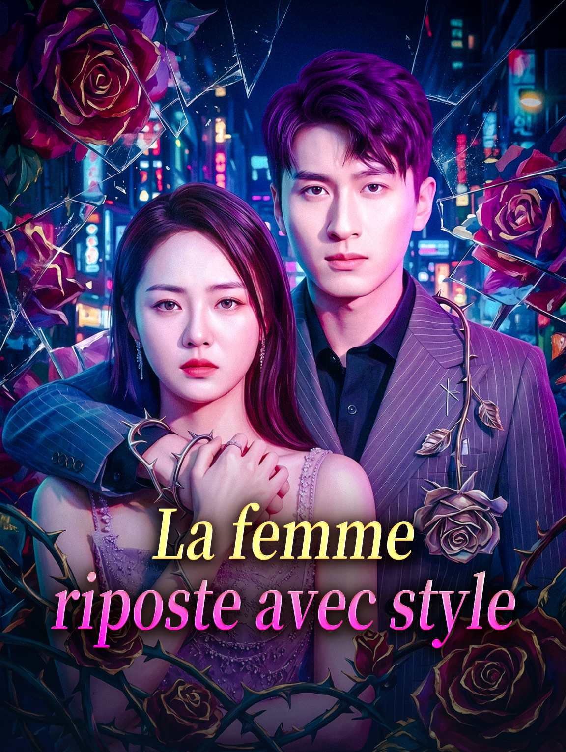 La femme riposte avec style