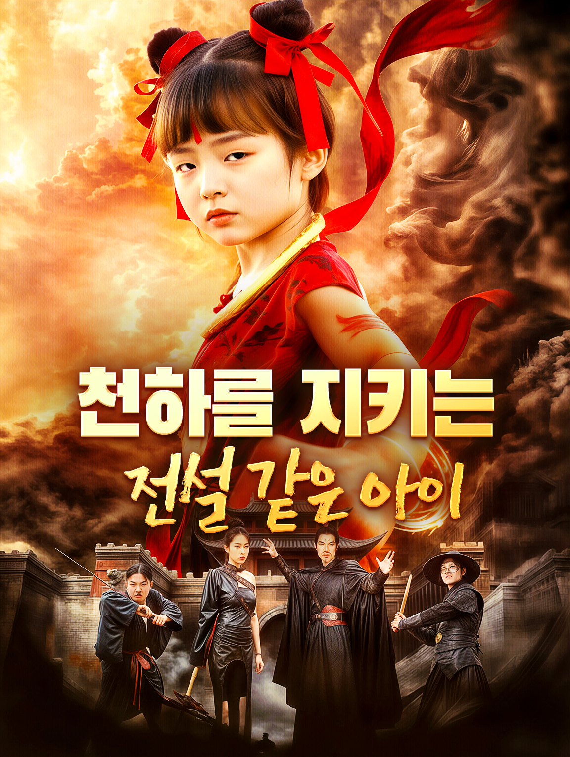 천하를 지키는 전설 같은 아이