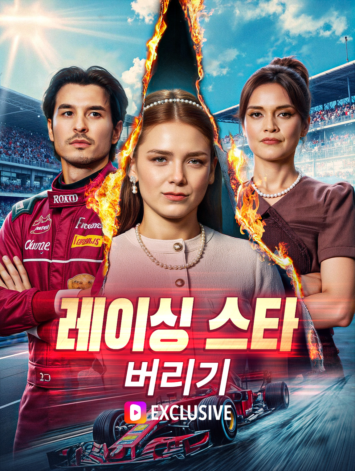 레이싱 스타 버리기