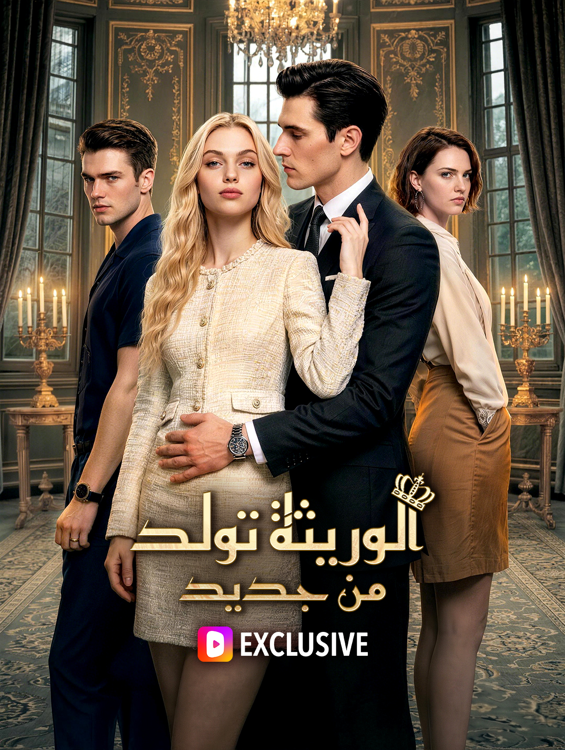 مسلسل الوريثة تولد من جديد(بالعربية)