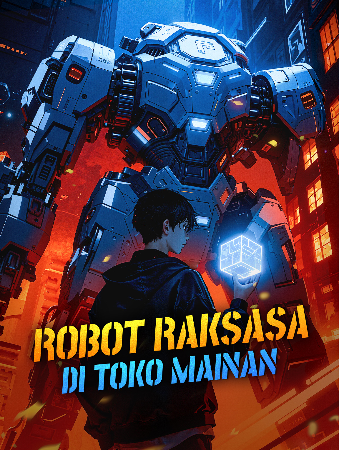 Robot Raksasa di Toko Mainan