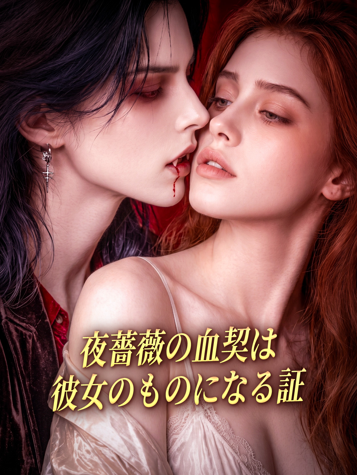 夜薔薇の血契は彼女のものになる証