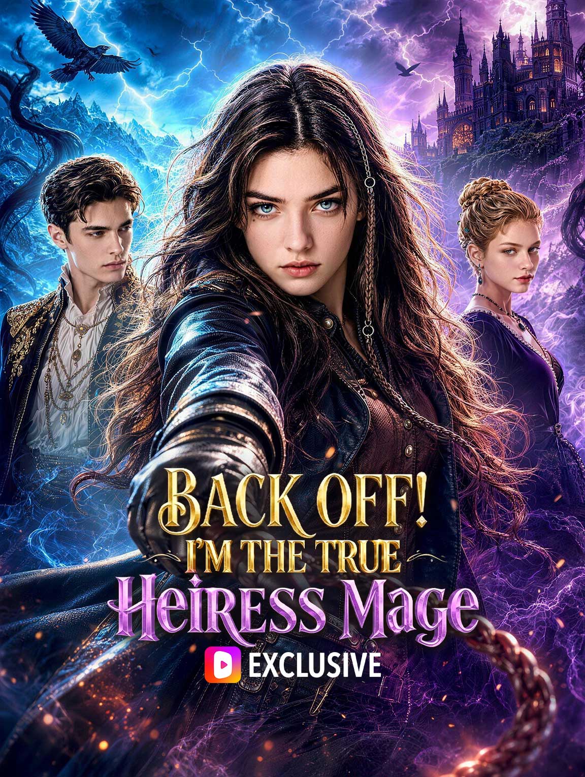 Back Off! I'm the True Heiress Mage