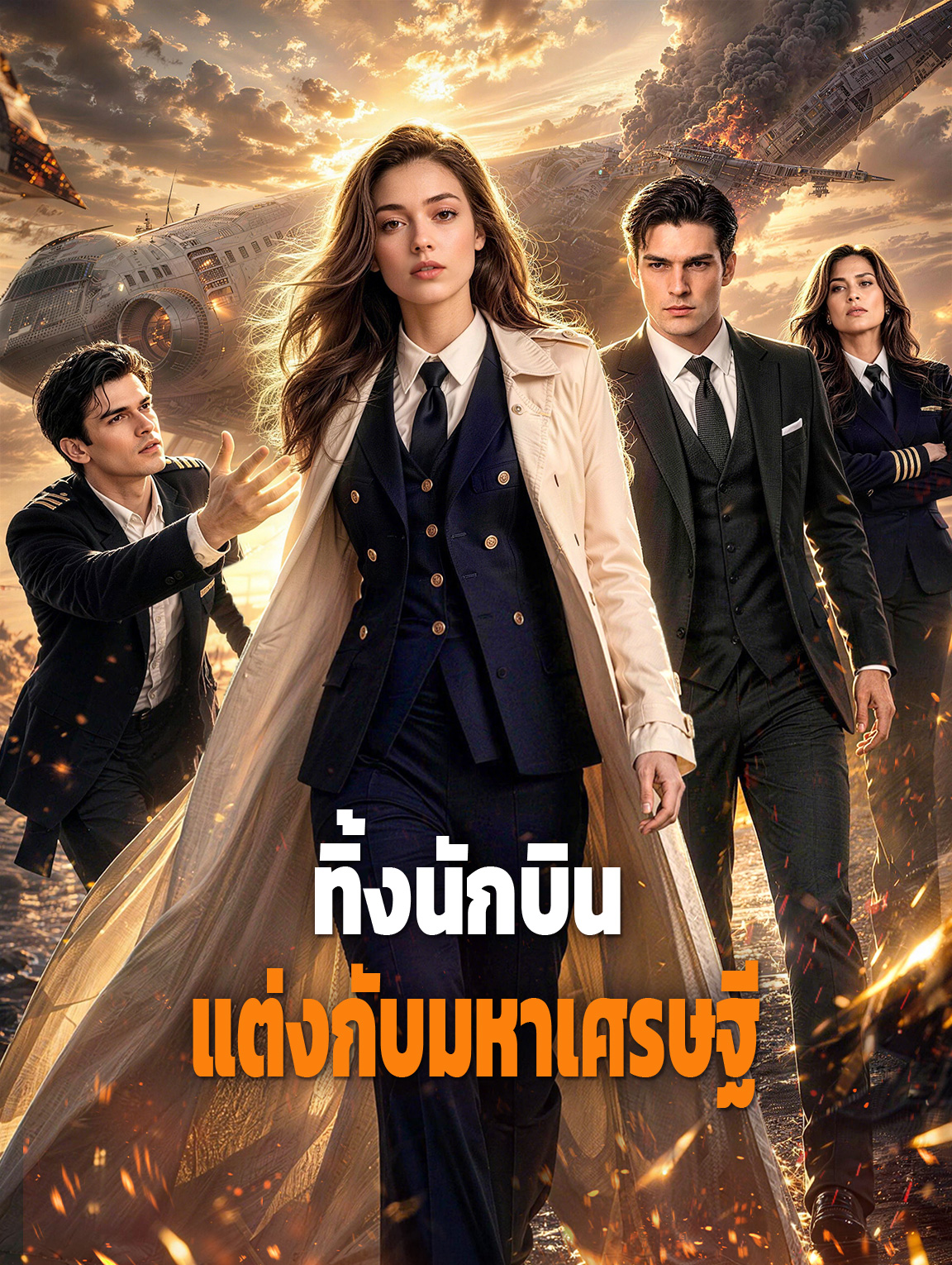 ทิ้งนักบิน แต่งกับมหาเศรษฐี(พากย์เสียง)