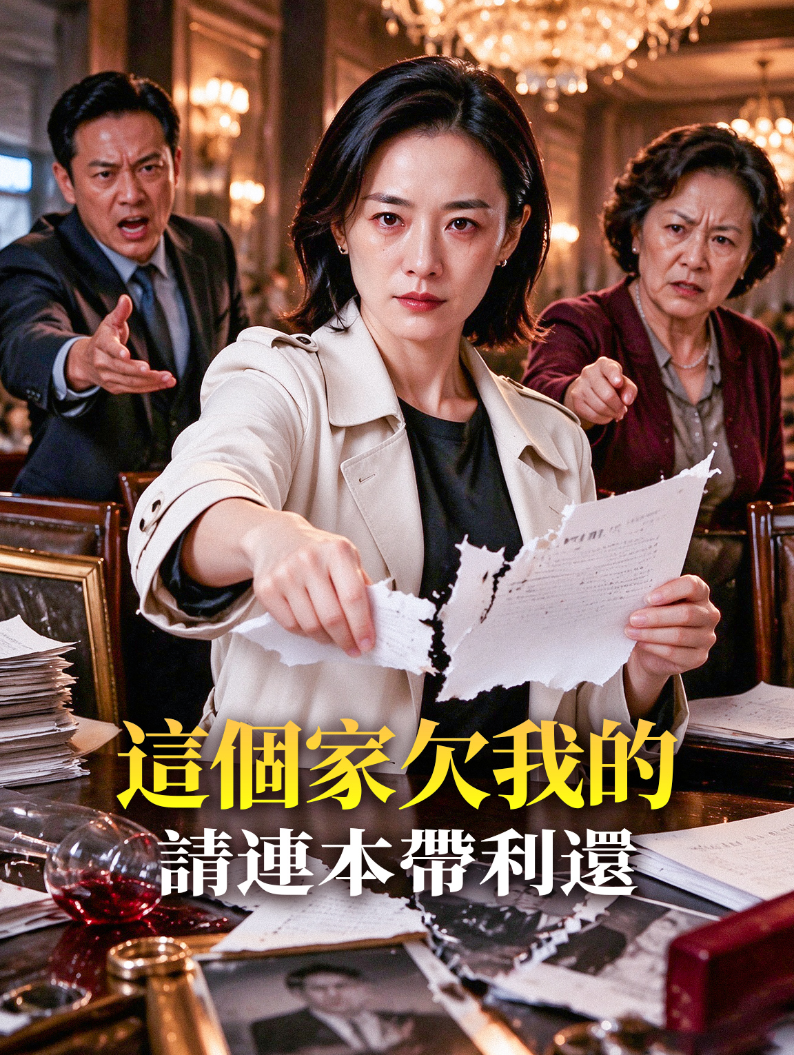 Poster 這個家欠我的，請連本帶利還