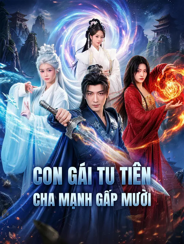 Con Gái Tu Tiên Cha Mạnh Gấp Mười