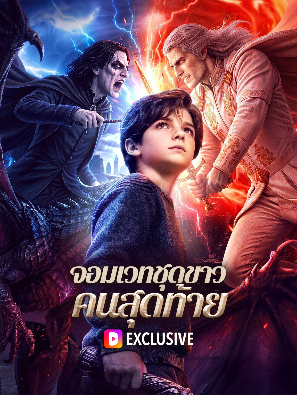 จอมเวทชุดขาว คนสุดท้าย(พากย์เสียง)