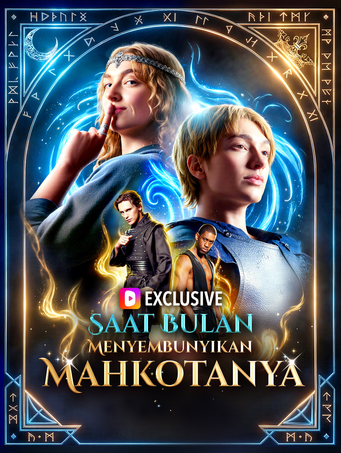 Saat Bulan Menyembunyikan Mahkotanya