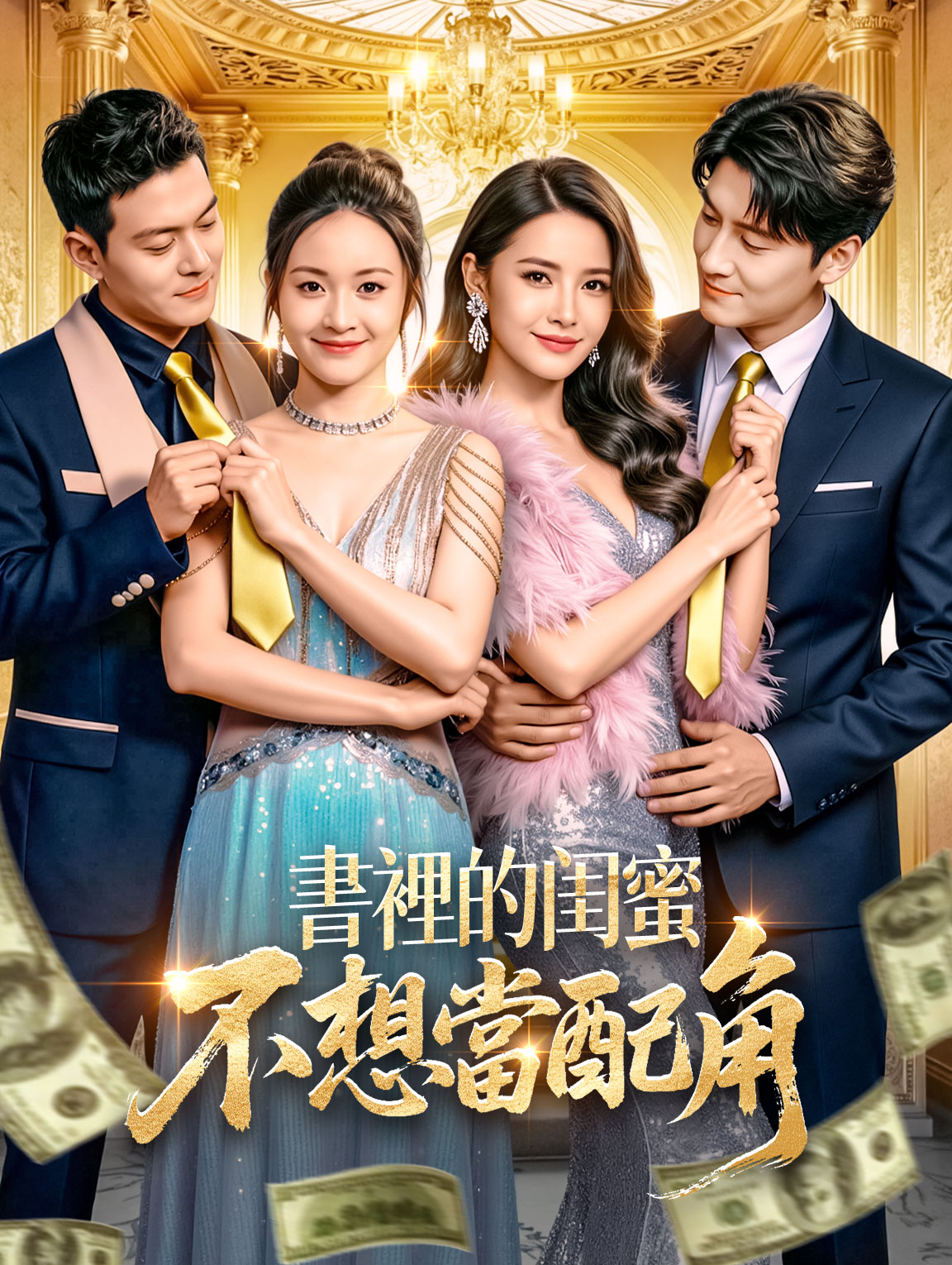 書裡的闺蜜不想當配角