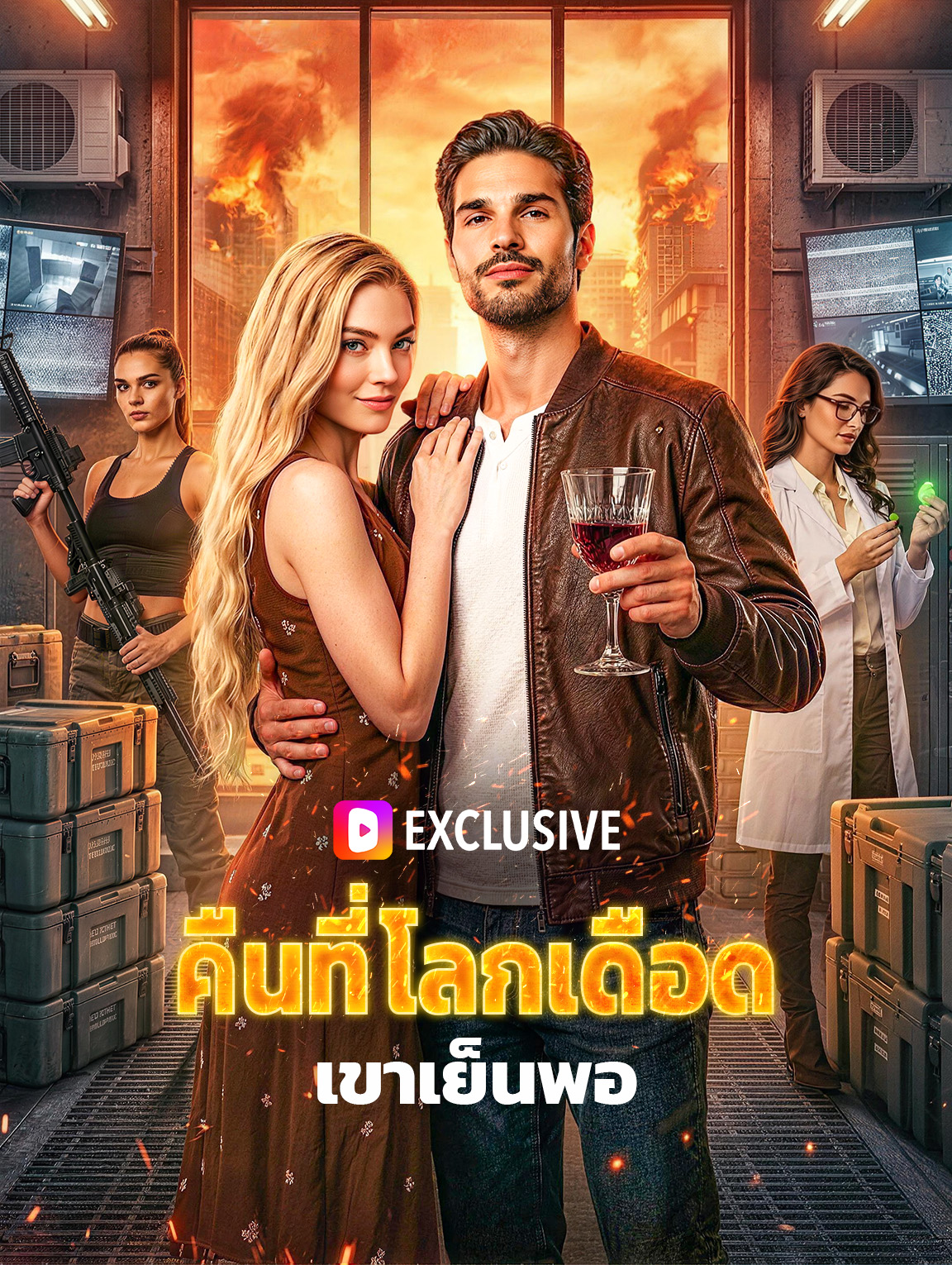คืนที่โลกเดือด เขาเย็นพอ(พากย์เสียง)
