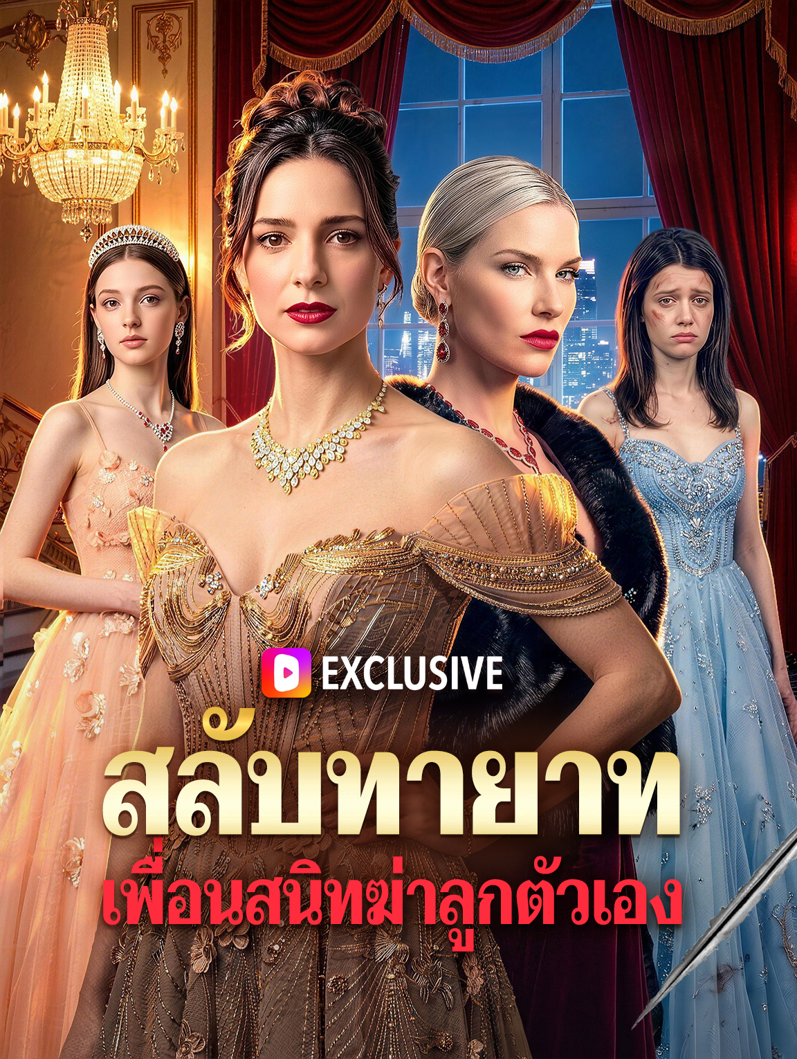 โปสเตอร์ สลับทายาท เพื่อนสนิทฆ่าลูกตัวเอง