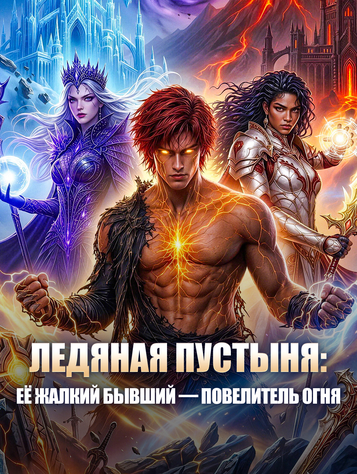 Ледяная пустыня: её жалкий бывший — повелитель огня poster