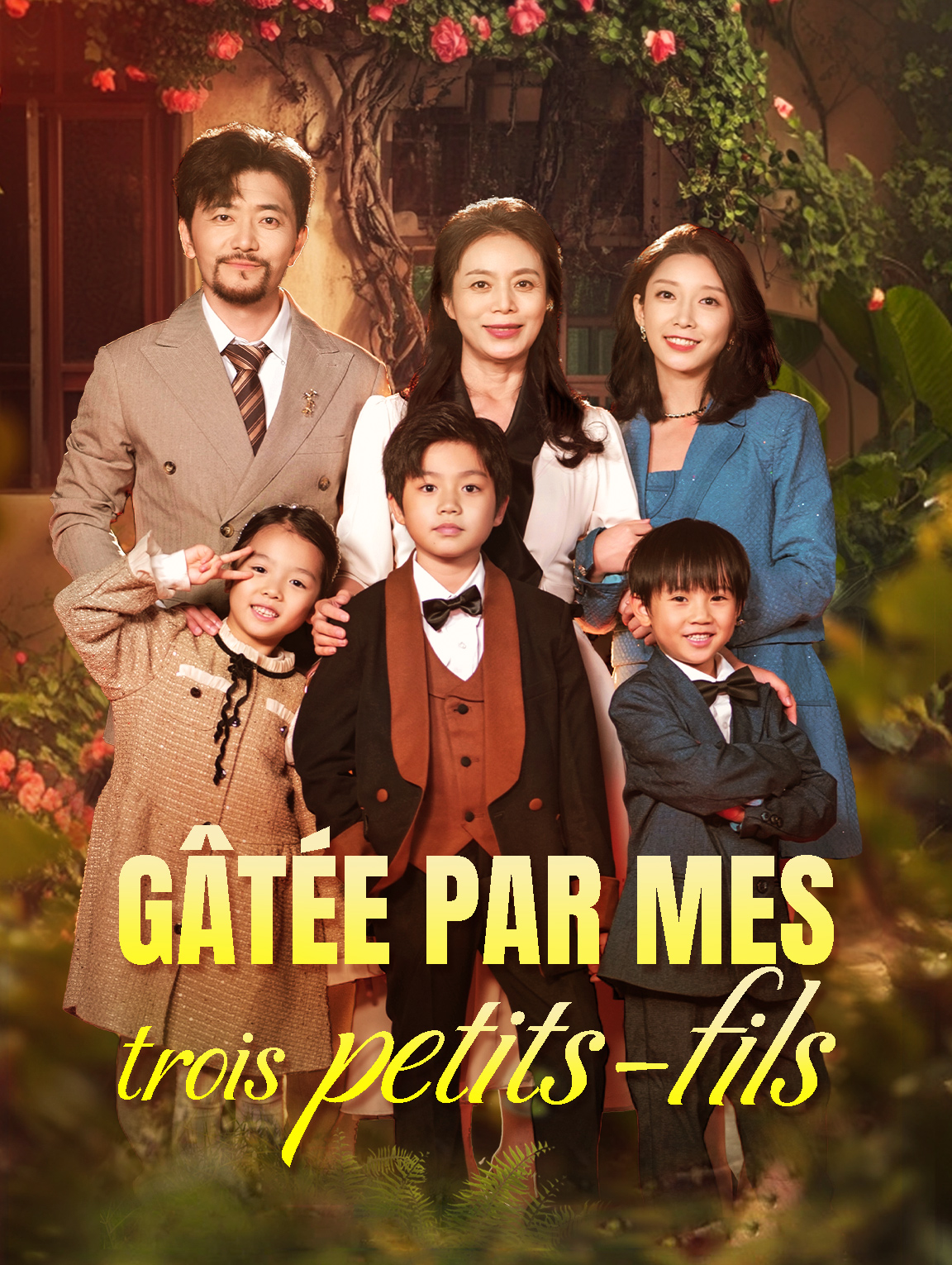 Gâtée par mes trois petits-fils